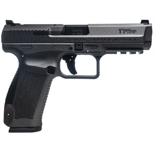 Canik TP9SF 9mm, 4.46" Barrel, Black Cerakote, Optic Ready, 10rd