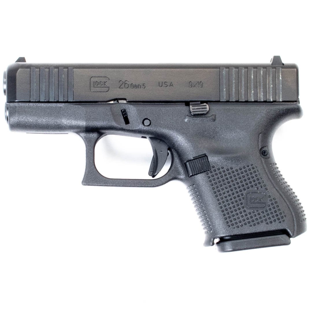 GLOCK 26 GEN5 9MM LUGER (9×19 PARA) SEMI AUTO HANDGUNS