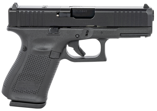 Glock G19 Gen 5 MOS Rebuilt 9mm, 4.02" Barrel, Black, MOS Cut, 15rd