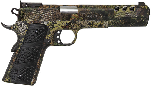 Iver Johnson Eagle XL10P 10mm, 6" Barrel, Swamp Snake Hydrographic, G10 Grip, 8rd