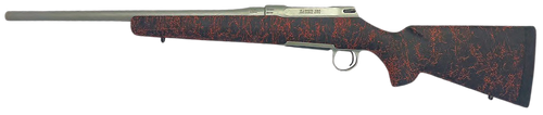 Sauer 100 Silver XT Sports South Exclusive 6.5 PRC, 22" Threaded Barrel, Black/Red Webbing, Stainless Steel Rec, 4rd