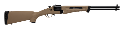 Savage 42 Takedown Combo 22 WMR/410 Gauge, 20" Barrel, Flat Dark Earth Synthetic, Black Rec, 2rd