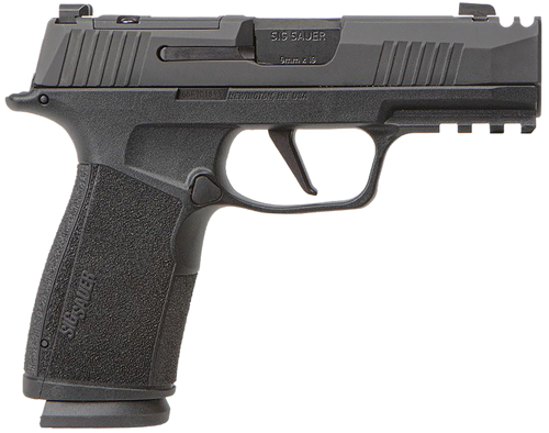Sig Sauer P365 X-Macro 9mm, 3.1" Barrel, Black, Optic Ready, 10rd