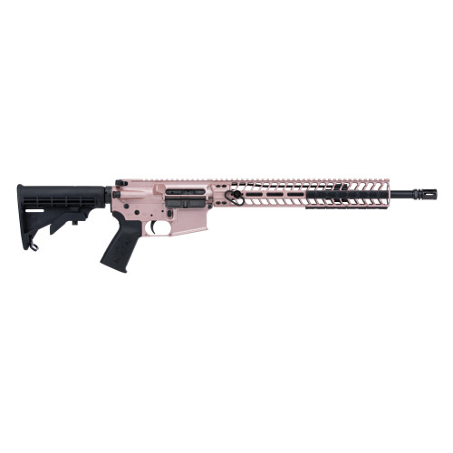 Spike's Tactical 556 223 Remington/5.56x45mm, 16" Barrel, Rose Gold Cerakote, M-Lok Rail