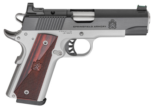 Springfield Ronin AOS 9mm, 5" Barrel, Two-Tone, Laminate Wood Grip, 8rd