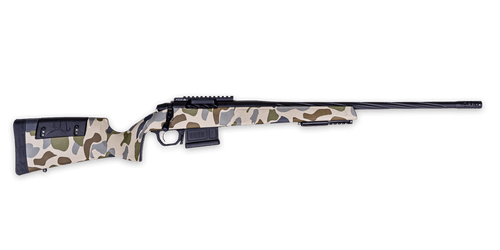 Weatherby 307 6.5 Creedmoor, 22" Threaded Barrel, Custom HUSH Camo, Black Rec, 5rd